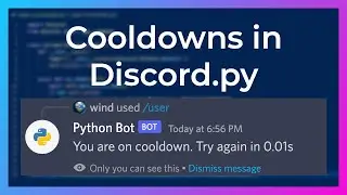 Slash Command Cooldowns | discord.py