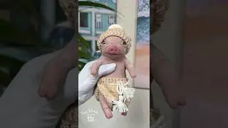Хрюшка из силикона/силиконовая кукла реборн/#силиконовыйреборн #fullbodysilicone