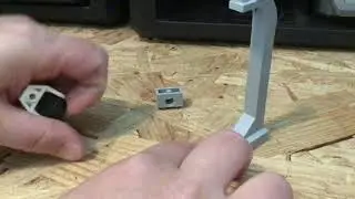Mini LEGO mag lev tensegrity sculpture