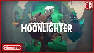 MOONLIGHTER - Official Nintendo Switch Release DATE Announce Teaser Trailer (2018) HD