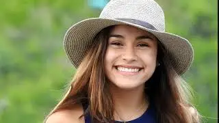 Excited And Smiling Teen Girl