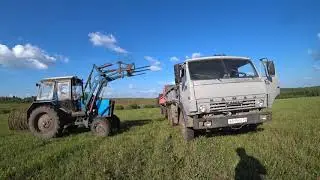 Сенокос 2020. Возим сено. Продолжение