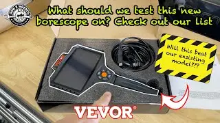 Vevor Borescope Endoscope: What do you want me to use it on? #vevor #how2wrench #borescope