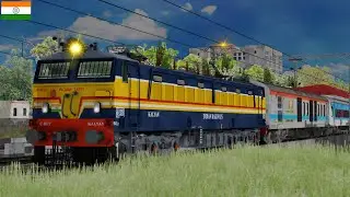 12127 Mumbai Pune intercity express | Arrive Thane | Indian train simulator | msts