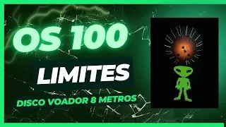 22-06-2024 OS 100 LIMITES - DISCO VOADOR 8 METROS - #acaosocialtamujuntu #extraterrestre #ovnimoon