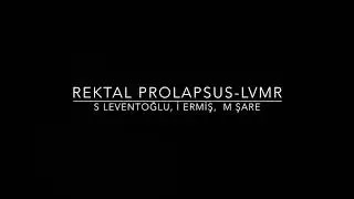 Laparoskopik ventral mesh rektopeksi