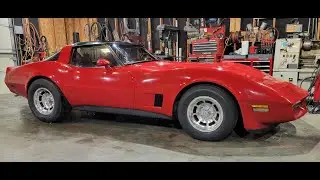 '82 Corvette Barn find purchased in May, first drive in January