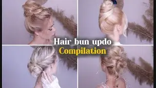 The Ultimate Hair Bun Updo Compilation 🎀