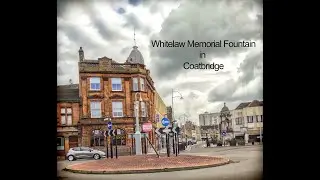 Whitelaw Memorial Fountain area in Coatbridge