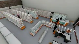 Projeto de Loja em 3D - Loja de Embalagens e Descartáveis