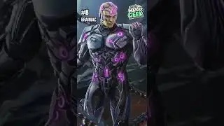 VILLANOS mas fuertes de DC | #shorts