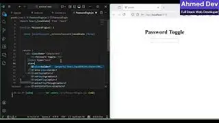 React  password toggle
