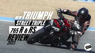 2023 Triumph Street Triple 765 R & RS Review | Jerez road and track review