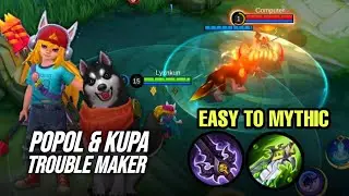 How to use Popol and Kupa guide🔥🔥 | Best timing to lock the target with the best build | mlbb 2023.