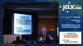 JAX London 2012: Complexity Theory and Software Development
