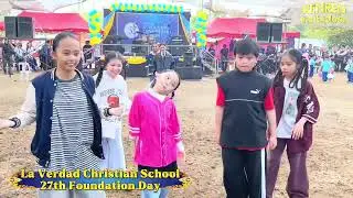 Happy 27th La Verdad Christian School ll Foundation Day 🏫💙😊🕺🏻❤️