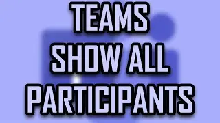 MICROSOFT TEAMS - HOW TO SHOW EVERY PARTICIPANTS VIDEO AT ONCE (GALLERY + TOGETHER MODE) [2025]