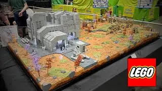 Massive LEGO Star Wars Base at Brickworld Chicago 2024 | Sylvoria