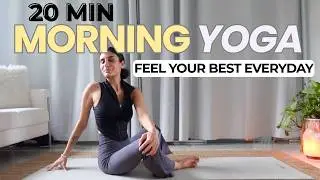 20 MIN MORNING FEEL GOOD STRETCH | Open Your Full Body & Feel Your Best (Yoga With Nancy)
