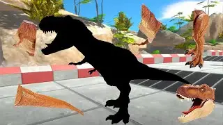 Cute Animals T-REX MAX Jurassic World Evolution battle