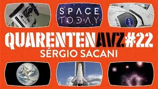 🔴LIVE: O Audiovisual na missão espacial com Sérgio Sacani #spacetoday1 | QuarentenAVZ#22
