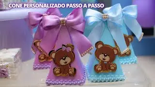 CONE PERSONALIZADO PASSO A PASSO | PERSONALIZADO DE LUXO