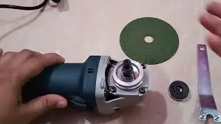 AG 4 Machine me Cutting Wheel ya Grinding Wheel kese Lagaye|Cutting wheel fixing in Angle Grinder