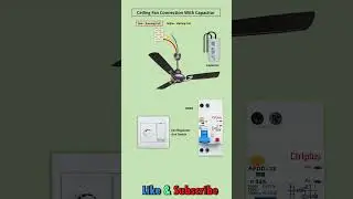 Ceiling Fan Wiring Connection 