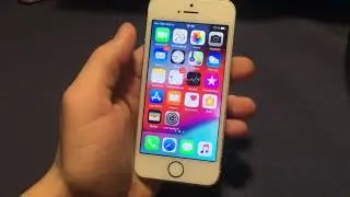Работа iPhone 5s на iOS 12.1