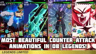 Most Beautiful Counter Attack Animations In Dragon Ball Legends