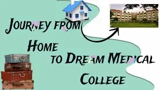 Journey from Home🏡 to Medical College | #afmc #neetmotivation #medicalcollege #hostel
