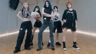 LE SSERAFIM - 'CRAZY' Dance Practice Mirrored