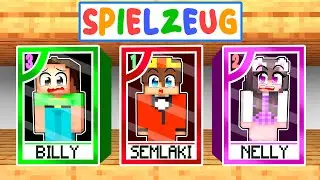 Wir Verwandeln uns in SPIELZEUG in Minecraft!