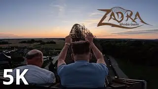 Zadra POV 5K60 FPS // Energylandia - Backseat, (sunset)