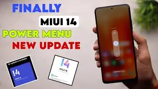OMG 😱 New 'Power Menu' (MIUI 14) June Update For Redmi & Poco Devices