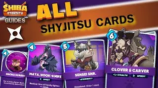 SHIBA ETERNITY Shyjitsu ALL Discipline Cards HD SLIDESHOW