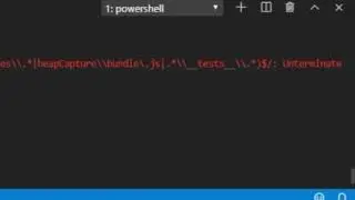 Solving error  Invalid regular expression in 'react-native start' #26603