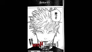 gojo Satoru unsealed | jjk chapter 221 #jjk #gojosatoru