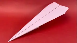 How to Make a Paper Airplane that Fly Far | Traditional Paper Plane