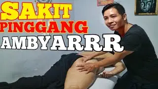 TUTORIAL PIJAT UNTUK MENGHILANGKAN SAKIT PINGGANG