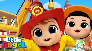 Community Helpers Song | Kids Cartoons and Nursery Rhymes