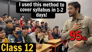 How to cover syllabus in Least Time | How to study for Class 12 Term 1 Board Exam | Aman Dhattarwal