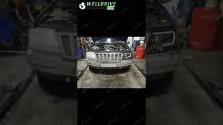 Отзыв на фары Jeep Grand Cherokee WJ. Показываем, как они светят.