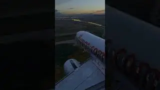 Pegasus Airlines landing into Bratislava 
