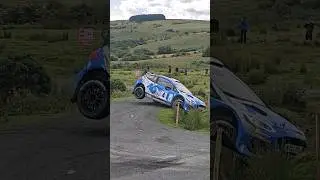 CRASH!!! Tour of Epynt rally 2024 #automobile #rallycar #like #rally #follow #fyp #follow
