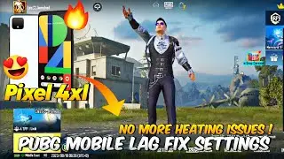 Google Pixel 4xl PUBG Mobile Lag Fix Settings 🔥 | Pixel 4xl PUBG Test | RYUGA OP