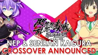Neptunia & Senran Kagura Crossover Announced