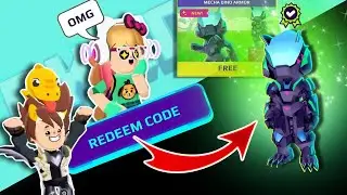 Get A Free Mecha Dino Armor In PK XD🤑
