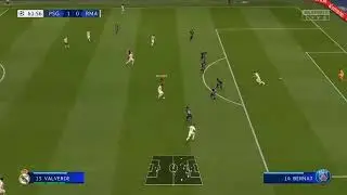 Real Madrid VS Paris Saint German Champions league 2021 ps4 ( Gameplay)