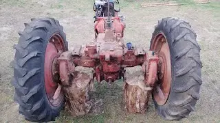T-25 from scrap metal, brakes - band replacement
